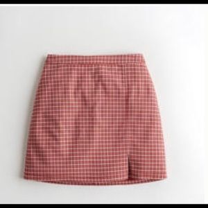 Hollister high rise plaid mini skirt - NWT - XS